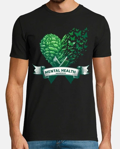 T-shirt consapevolezza della salute mentale nat