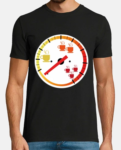 T-shirt contachilometri caffè