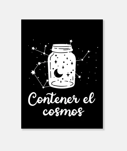 Tableau conteneur el cosmos mystique pot étoile