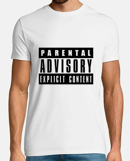 T-shirt contenuto esplicito di con per i genito
