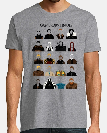 T-shirt continua gioco
