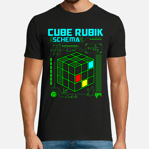 contour du cube de rubik