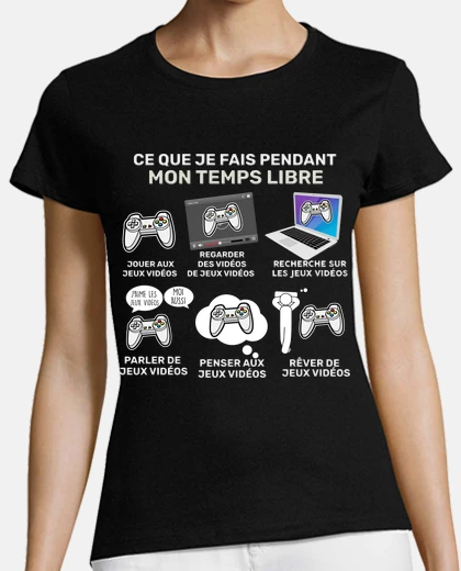 Camiseta controlador de consola de regalo de jug