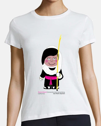 Tee-shirt conversion en hébreu de la fille samaritaine