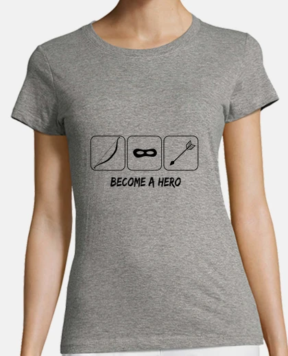 Playera conviértete en un héroe