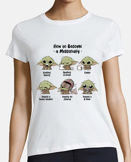 Camiseta conviértete en un mercenario
