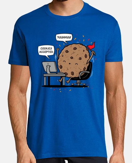 Tee-shirt cookies acceptés