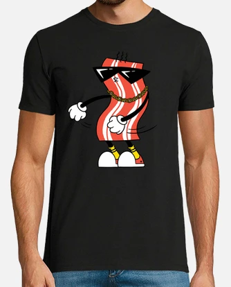 Cool bacon strips i kids i bacon t shirt tostadora