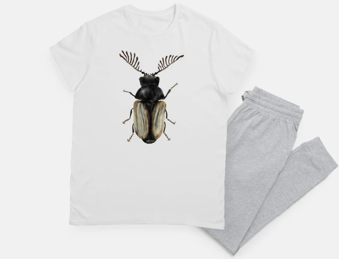 Pajama cool beetle insect lover entomology art