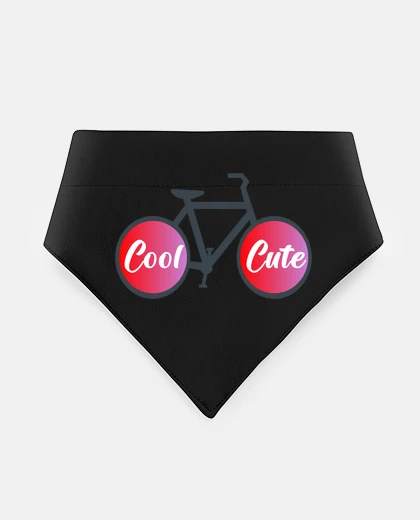 Mascotas cool bicycle, pet bandana