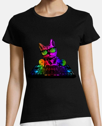 T-shirt Cool cat Dj