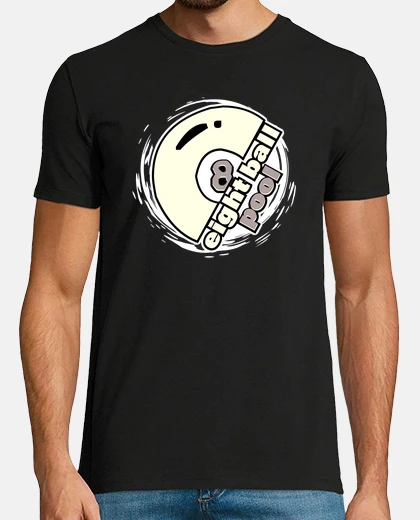 T-shirt cool da biliardo a otto ball