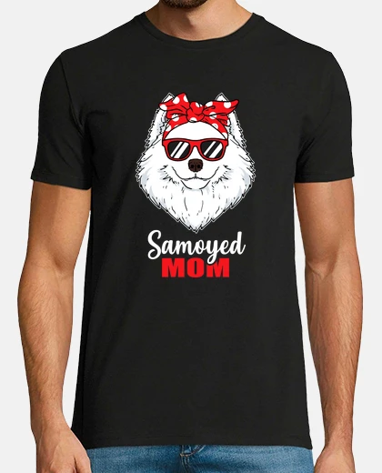 Tee-shirt Cool Samoyed Dog Mom Dog Lover Pet Gift