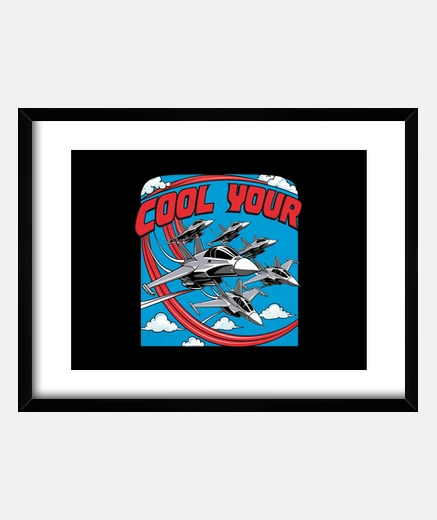 Framed Cool Your Jets