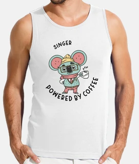 cool funny geek singer gift coffee love