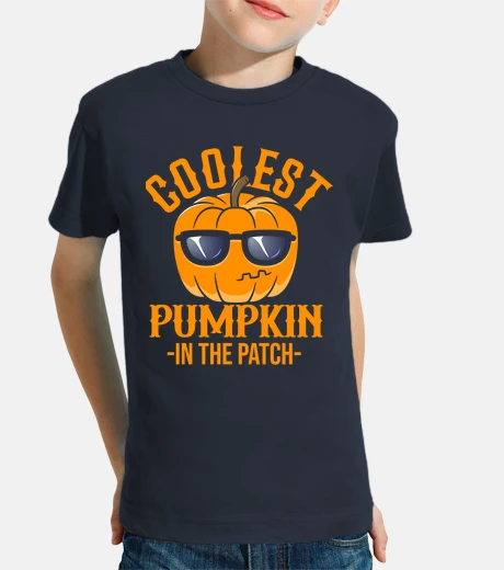 Kids coolest pumpkin in the patch halloween