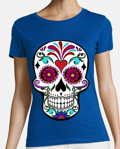 Tee-shirt cooltee calaca crâne. latoster