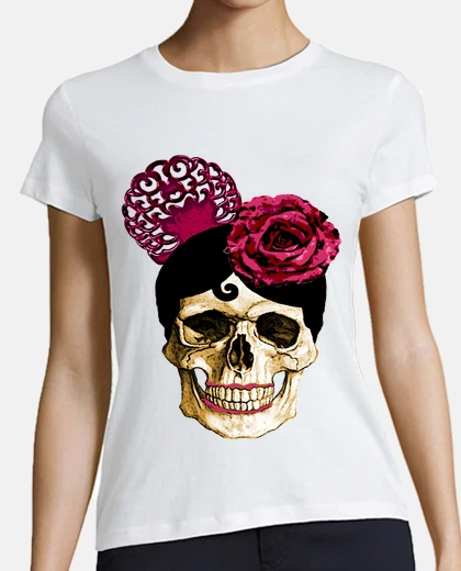 Tee-shirt cooltee crâne de flamenca. le grille-pain