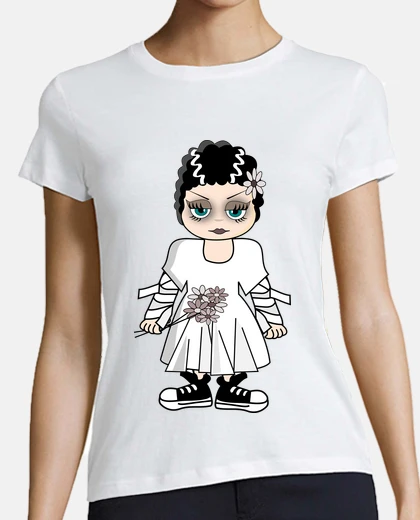 Tee-shirt cooltee la célèbre petite amie cherche la tb