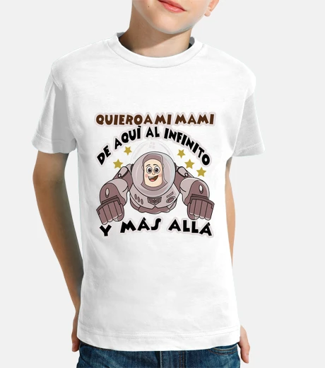 Camiseta Cooltee. Quiero infinito a mi mami. LaTostadora