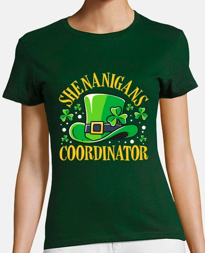 Tee-shirt coordinateur des manigances st. patricks day celtique irlande