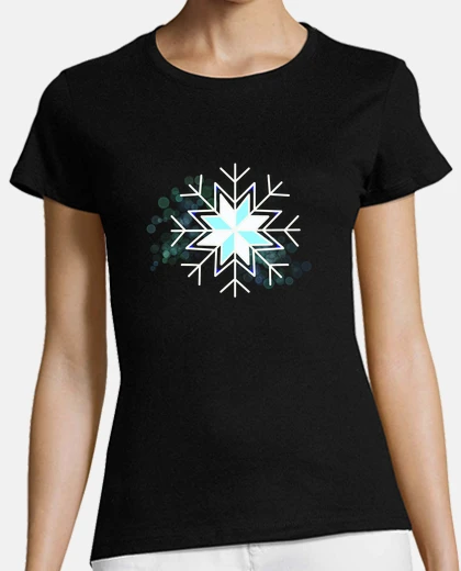 Playera copo de nieve