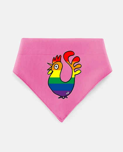 Mascotas coq multicolore