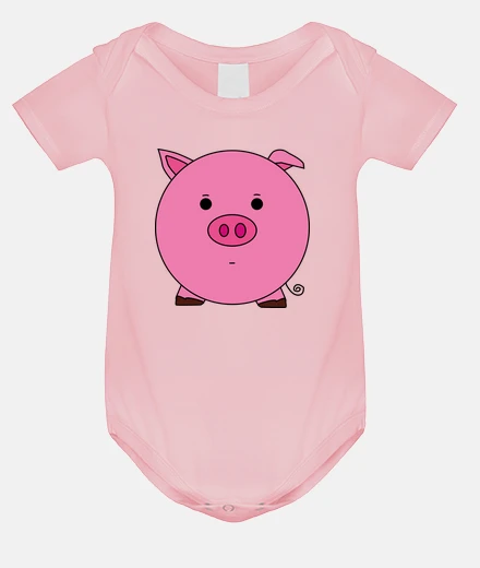 Kids coquettish pig