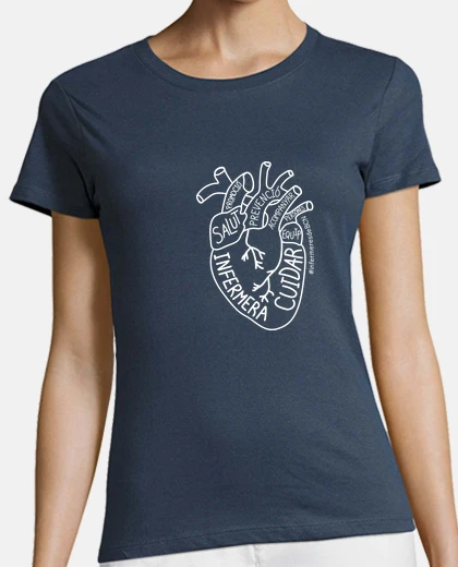 Camiseta Cor infermer blanc dona