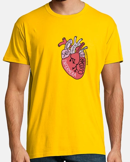 Camiseta Cor infermer color home