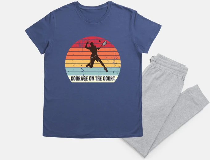 Pigiama coraggio in campo - regalo di tennis