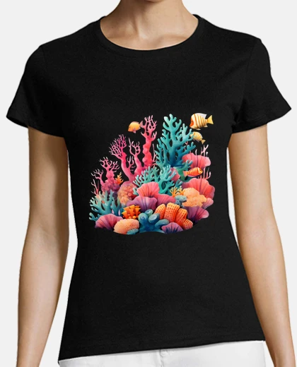 Tee-shirt corail coraux