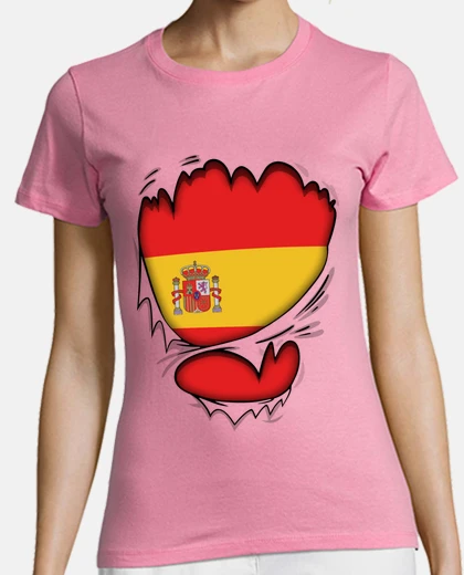 Camiseta Coraz&oacute;n Espa&ntilde;ol