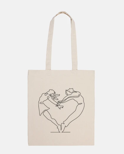 Bolsa Corazón danza