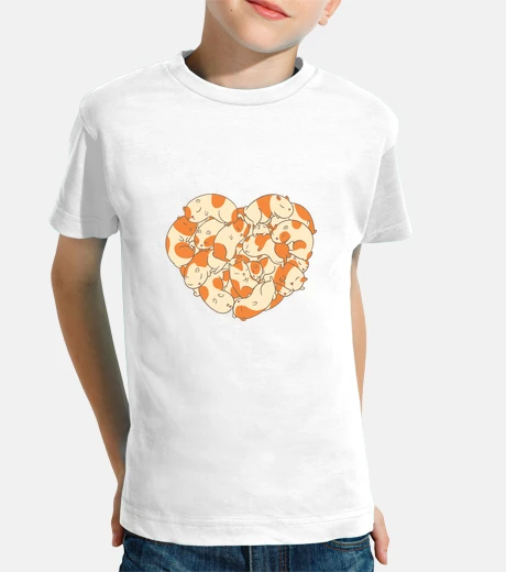 Ropa corazón de conejillos de indias