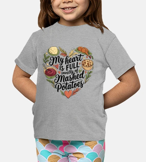 Ropa corazón divertido de acción de gracias