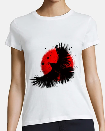Tee-shirt corbeau sombre