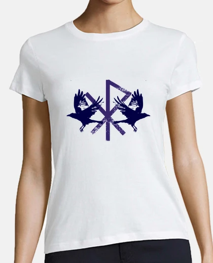Tee-shirt Corbeaux viking Rune futhark LOVE