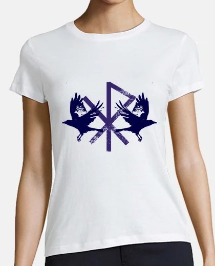 Tee-shirt Corbeaux viking Rune futhark LOVE