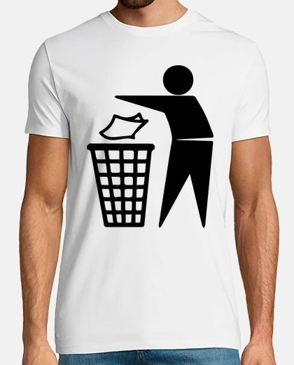 Tee-shirt corbeille à papier