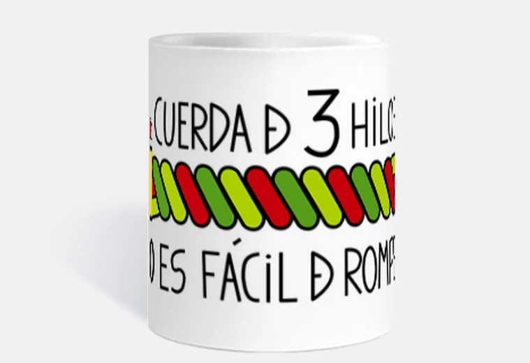 Mug corde 3 salut les vert