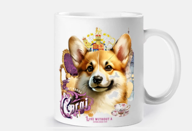 Cup corgi
