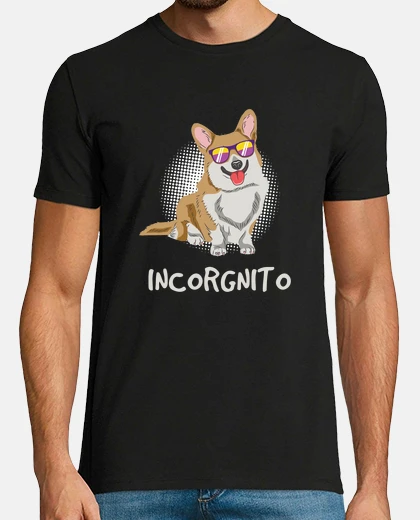 Camiseta Corgi Watchdog Dog Incorgnito