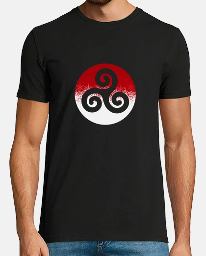 Tee-shirt Corne odin fond hivernalale