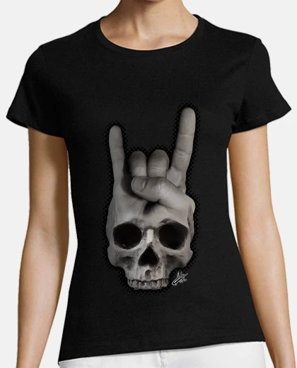 Tee-shirt cornes de crâne