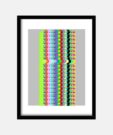 Quadro cornice * uck peso rainbow