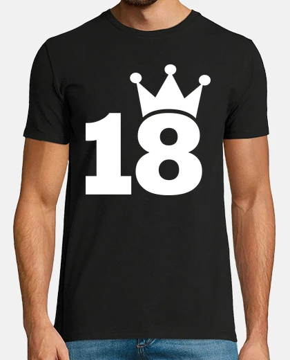 Camiseta Corona de cumpleaños 18