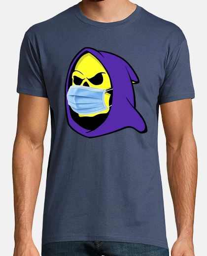 Tee-shirt coronavirus squelette