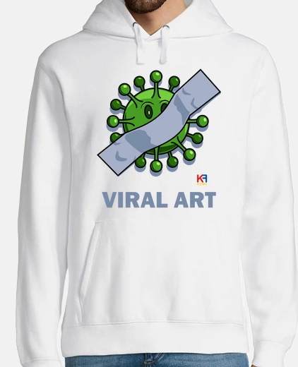 Sudadera CORONAVIRUS VIRAL ART