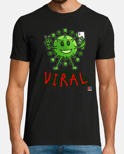 T-shirt coronavirus-virale
